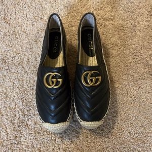 authentic Gucci espadrilles